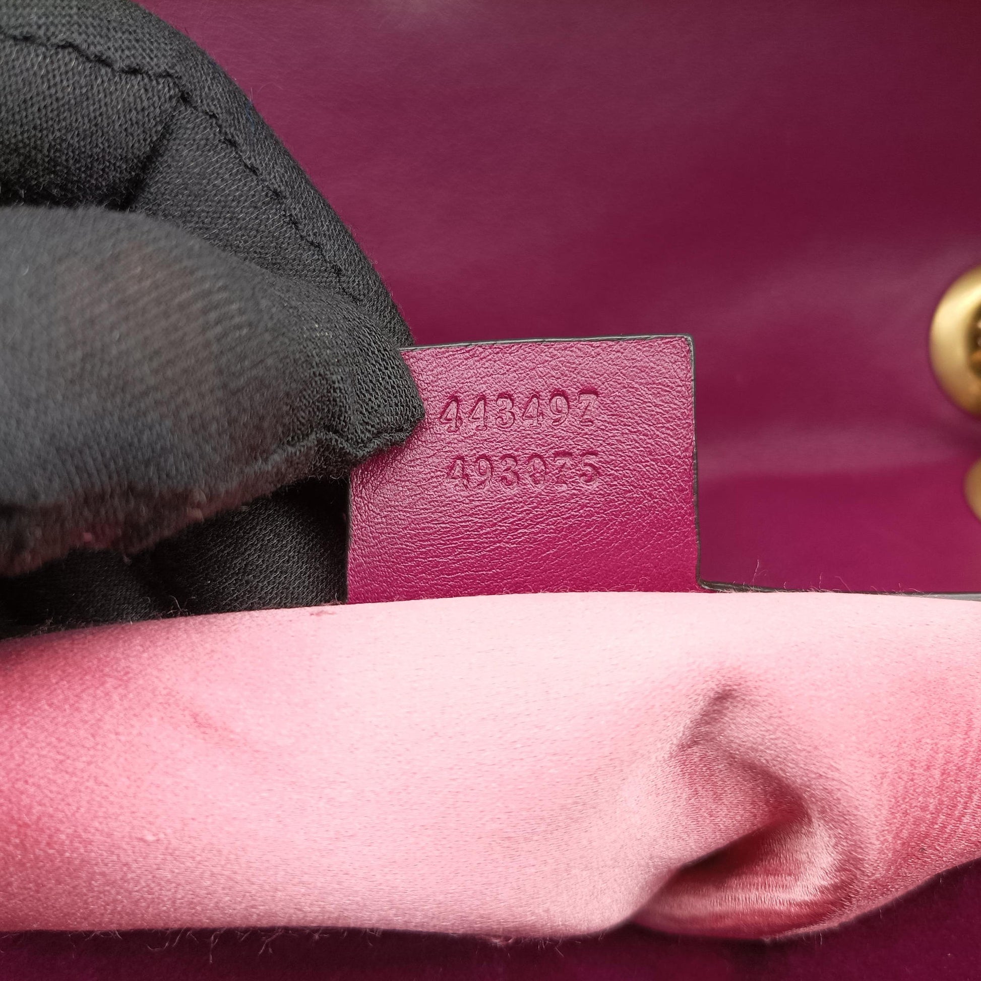 GG Marmont Purple velour 448497 A023108986GGマーモント パープル ベロア 448497 A023108986