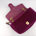 GG Marmont Purple velour 448497 A023108986GGマーモント パープル ベロア 448497 A023108986