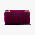 GG Marmont Purple velour 448497 A023108986GGマーモント パープル ベロア 448497 A023108986