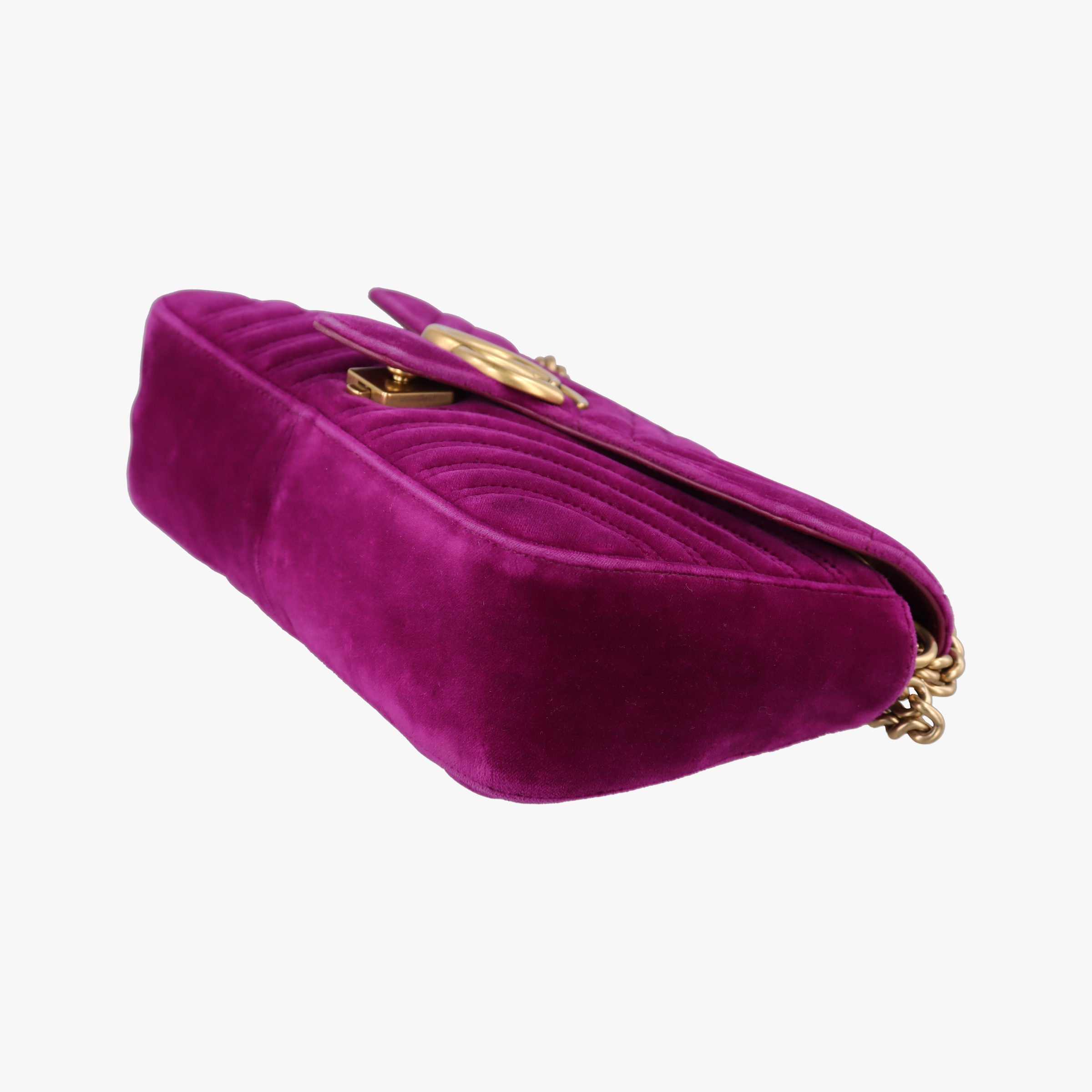 GG Marmont Purple velour 448497 A023108986GGマーモント パープル ベロア 448497 A023108986