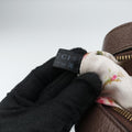 Neo Messenger beige×brown PVC coated canvas ×Leather 476466 C034217739ネオ メッセンジャー ベージュ×ブラウン PVCコーティングキャンバス×レザー 476466 C034217739