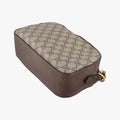 Neo Messenger beige×brown PVC coated canvas ×Leather 476466 C034217739ネオ メッセンジャー ベージュ×ブラウン PVCコーティングキャンバス×レザー 476466 C034217739