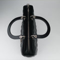 Lady Dior Black lambskin 18-MA-1104レディディオール ブラック ラムスキン 18-MA-1104