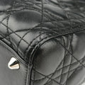 Lady Dior Black lambskin 18-MA-1104レディディオール ブラック ラムスキン 18-MA-1104