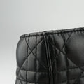 Lady Dior Black lambskin 18-MA-1104レディディオール ブラック ラムスキン 18-MA-1104