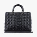 Lady Dior Black lambskin 18-MA-1104レディディオール ブラック ラムスキン 18-MA-1104