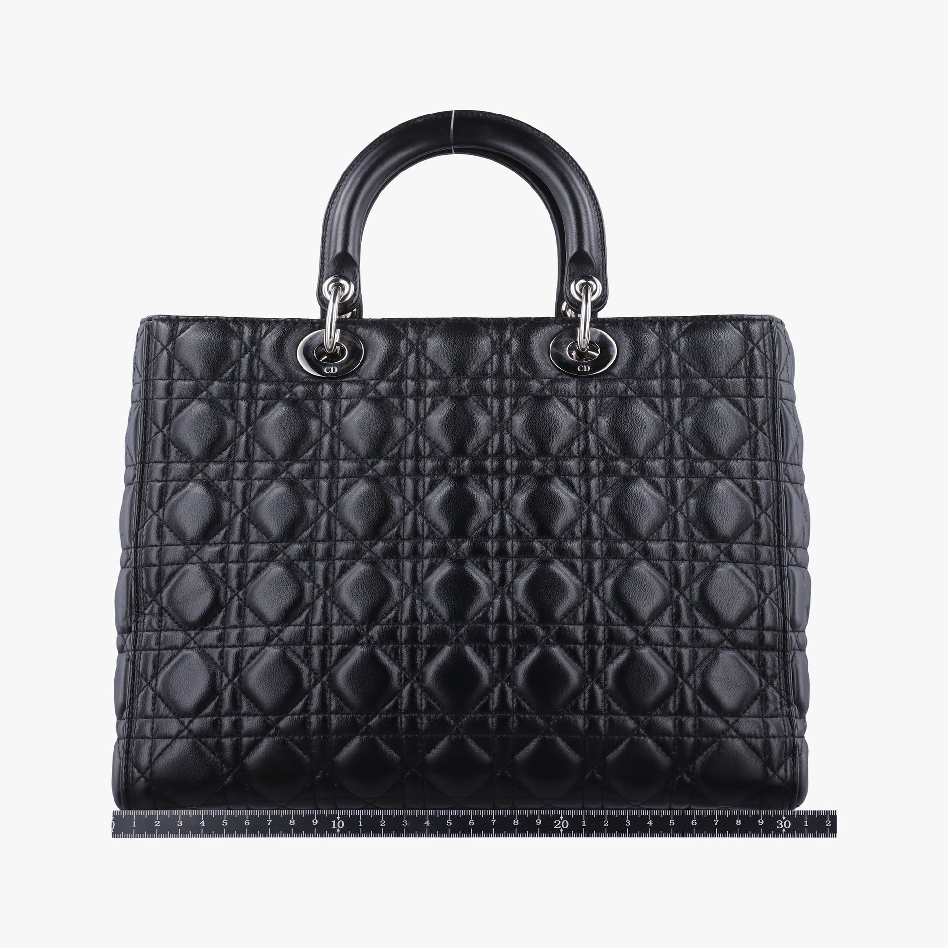 Lady Dior Black lambskin 18-MA-1104レディディオール ブラック ラムスキン 18-MA-1104