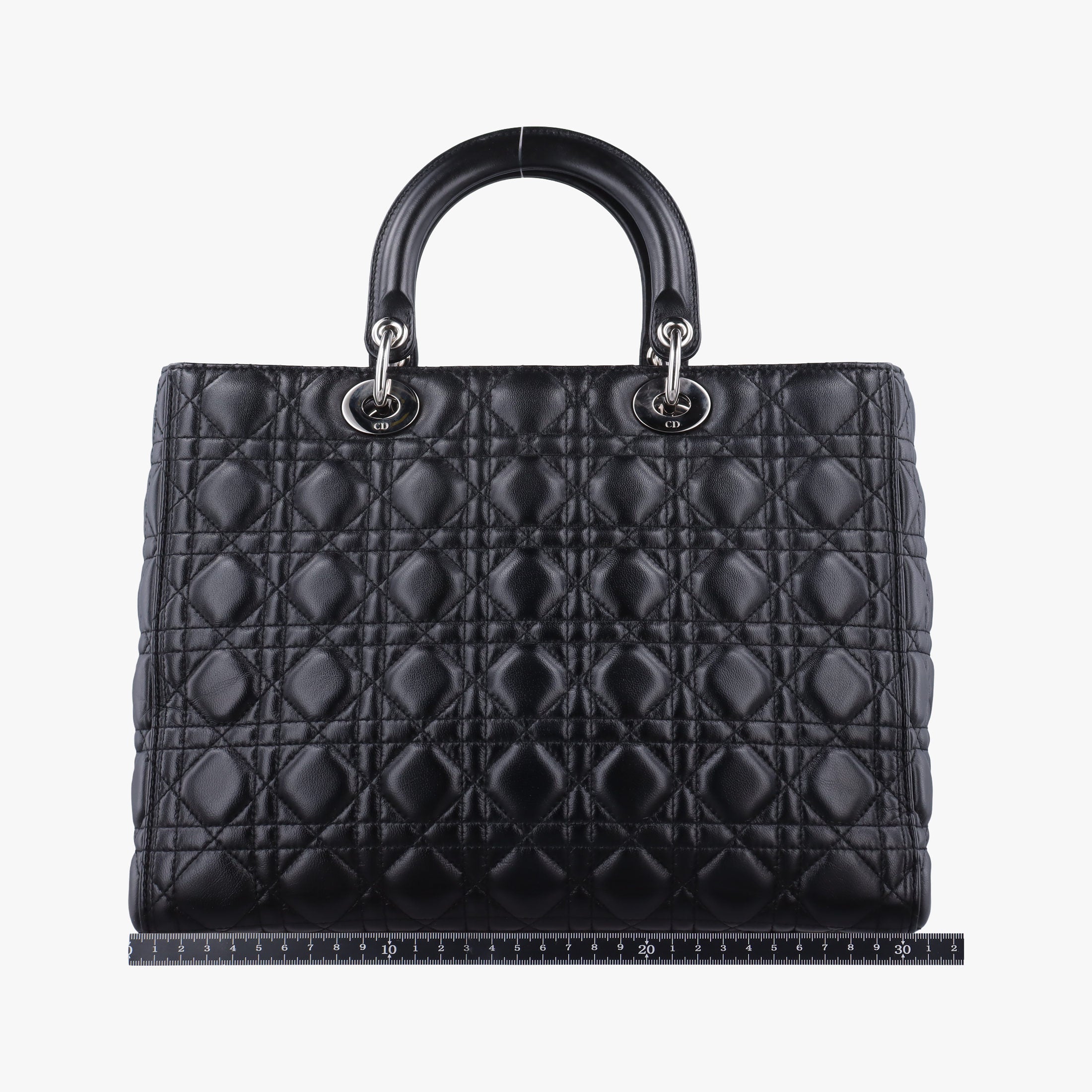 Lady Dior Black lambskin 18-MA-1104レディディオール ブラック ラムスキン 18-MA-1104