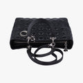Lady Dior Black lambskin 18-MA-1104レディディオール ブラック ラムスキン 18-MA-1104