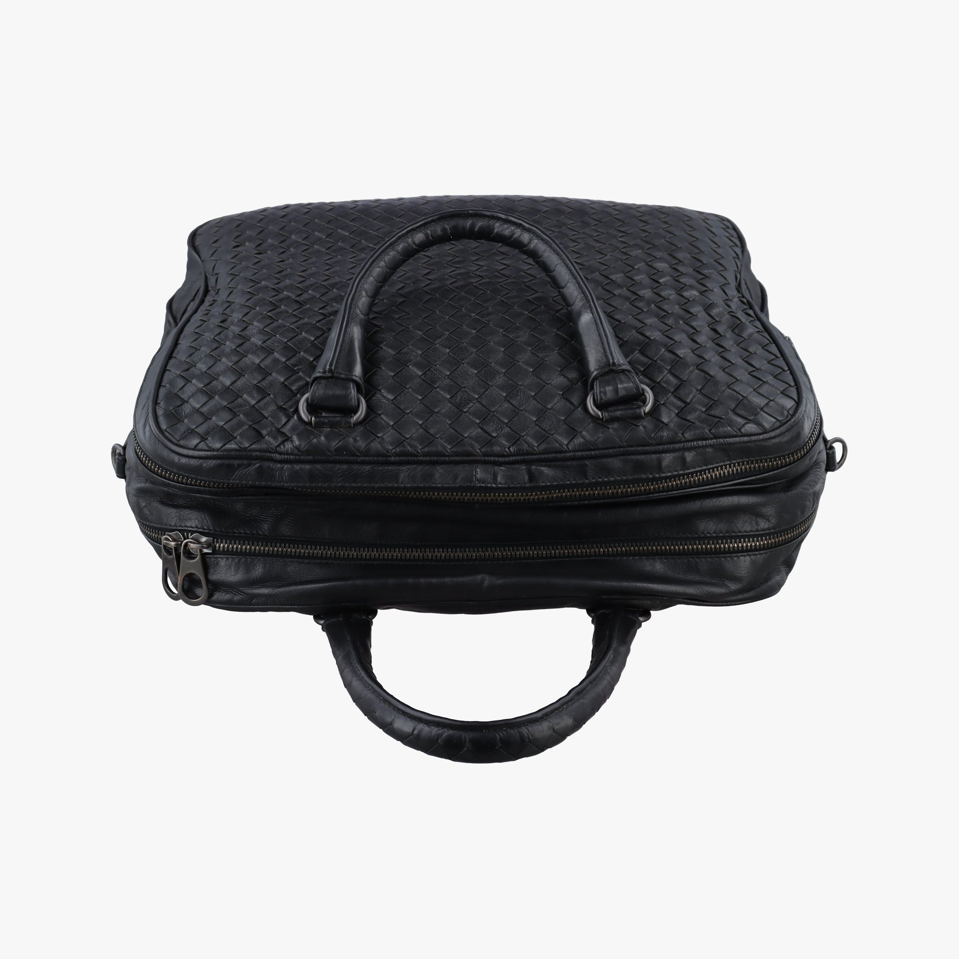 Intrecciato Black lambskin B01209693Rイントレチャート ブラック ラムスキン B01209693R