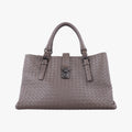 Roma Intrecciato Brown lambskin B00409209Pローマ イントレチャート ブラウン ラムスキン B00409209P