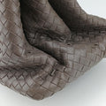 Roma Intrecciato Brown lambskin B00409209Pローマ イントレチャート ブラウン ラムスキン B00409209P