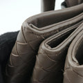 Roma Intrecciato Brown lambskin B00409209Pローマ イントレチャート ブラウン ラムスキン B00409209P