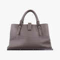Roma Intrecciato Brown lambskin B00409209Pローマ イントレチャート ブラウン ラムスキン B00409209P