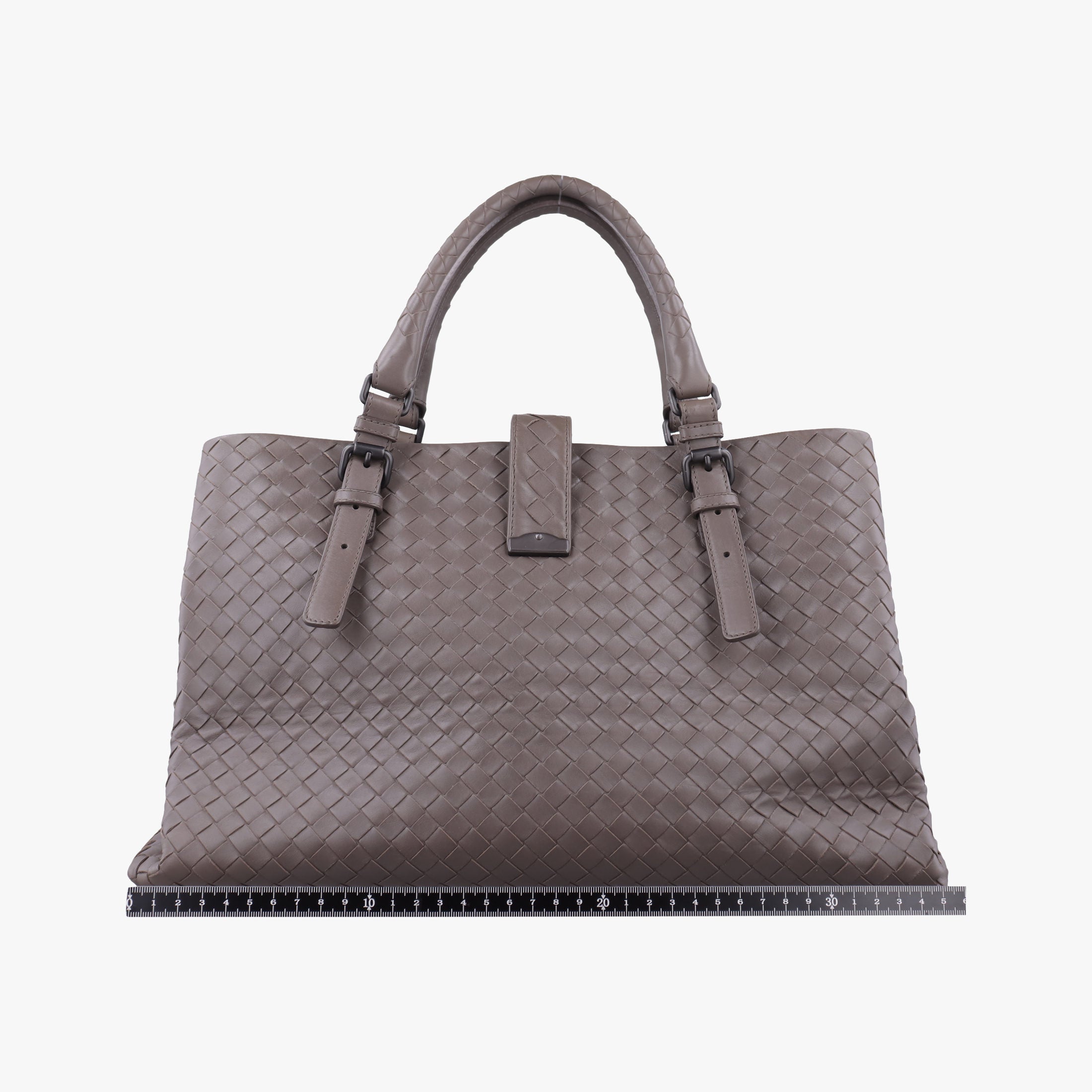 Roma Intrecciato Brown lambskin B00409209Pローマ イントレチャート ブラウン ラムスキン B00409209P