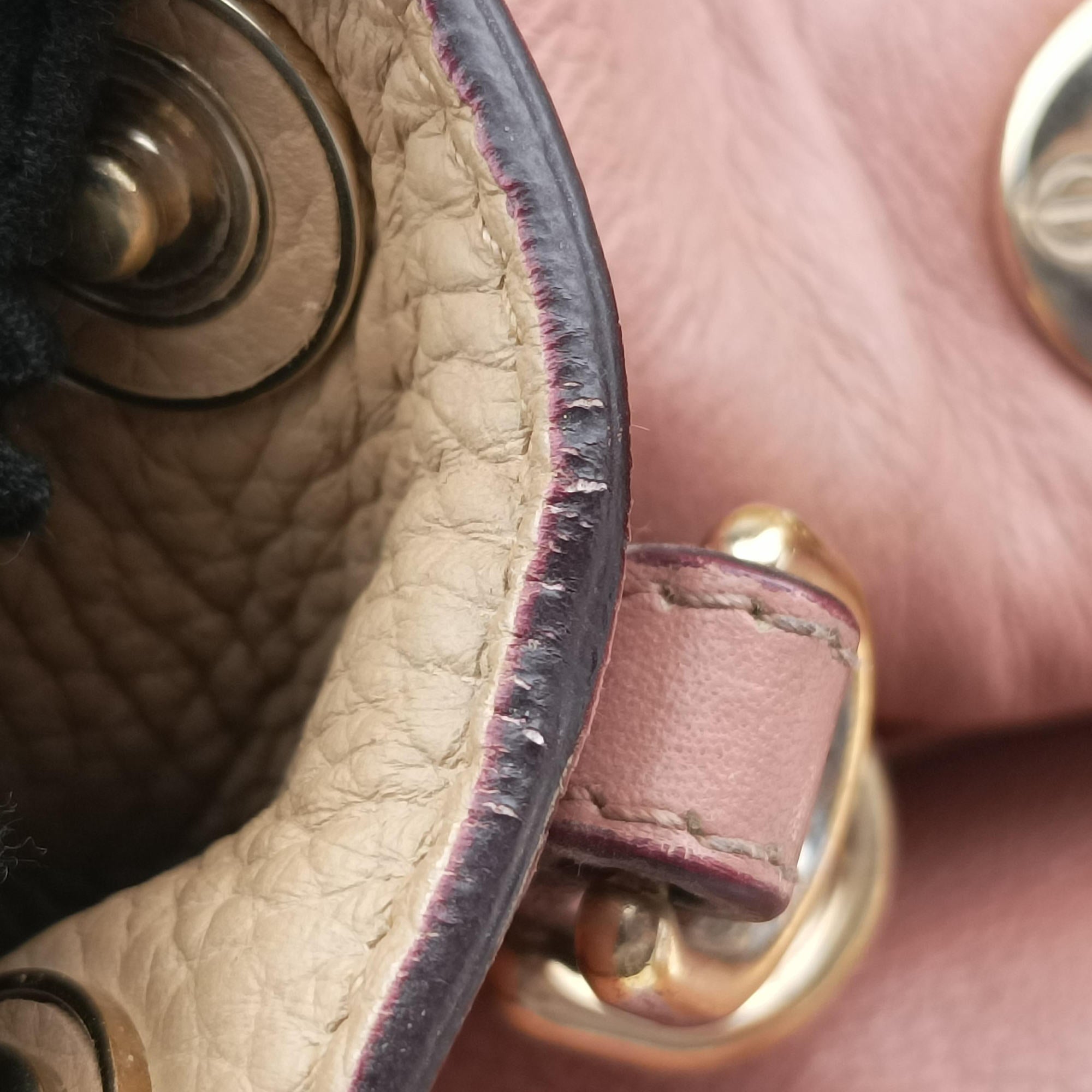Diorissimo Beige Leather 19-MA-0153ディオリッシモ ベージュ レザー 19-MA-0153