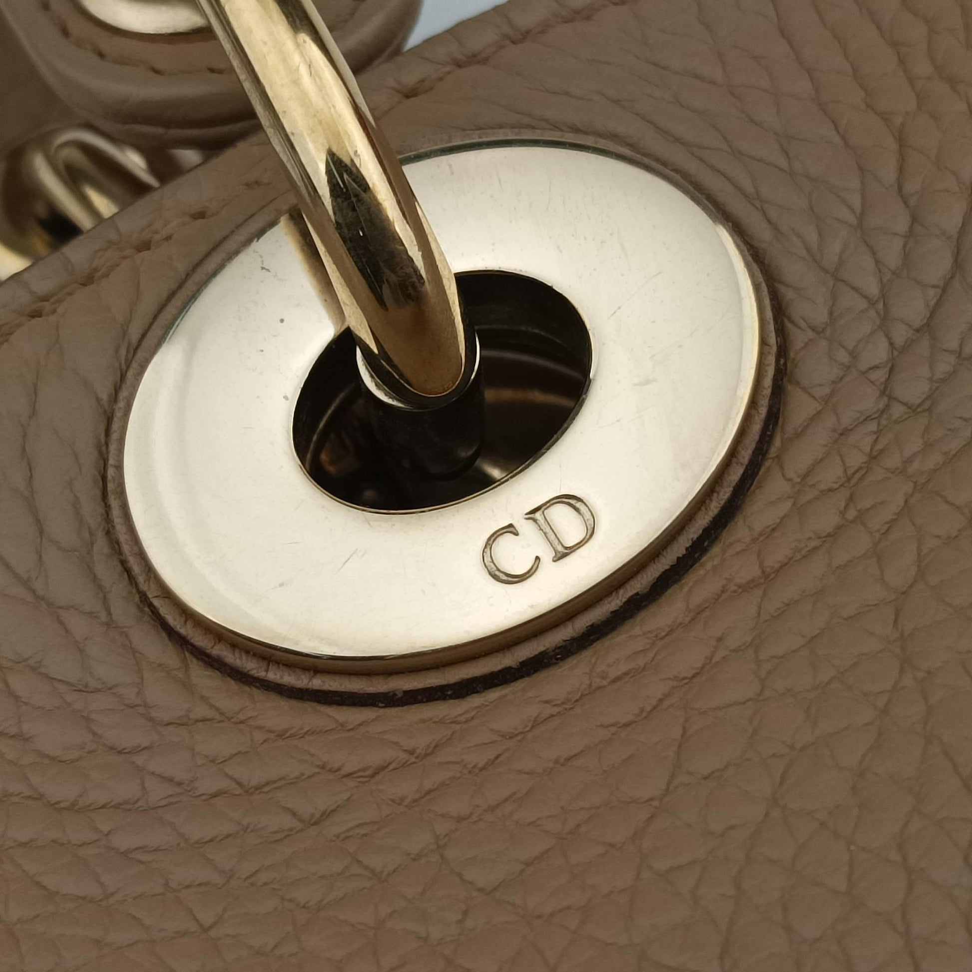 Diorissimo Beige Leather 19-MA-0153ディオリッシモ ベージュ レザー 19-MA-0153