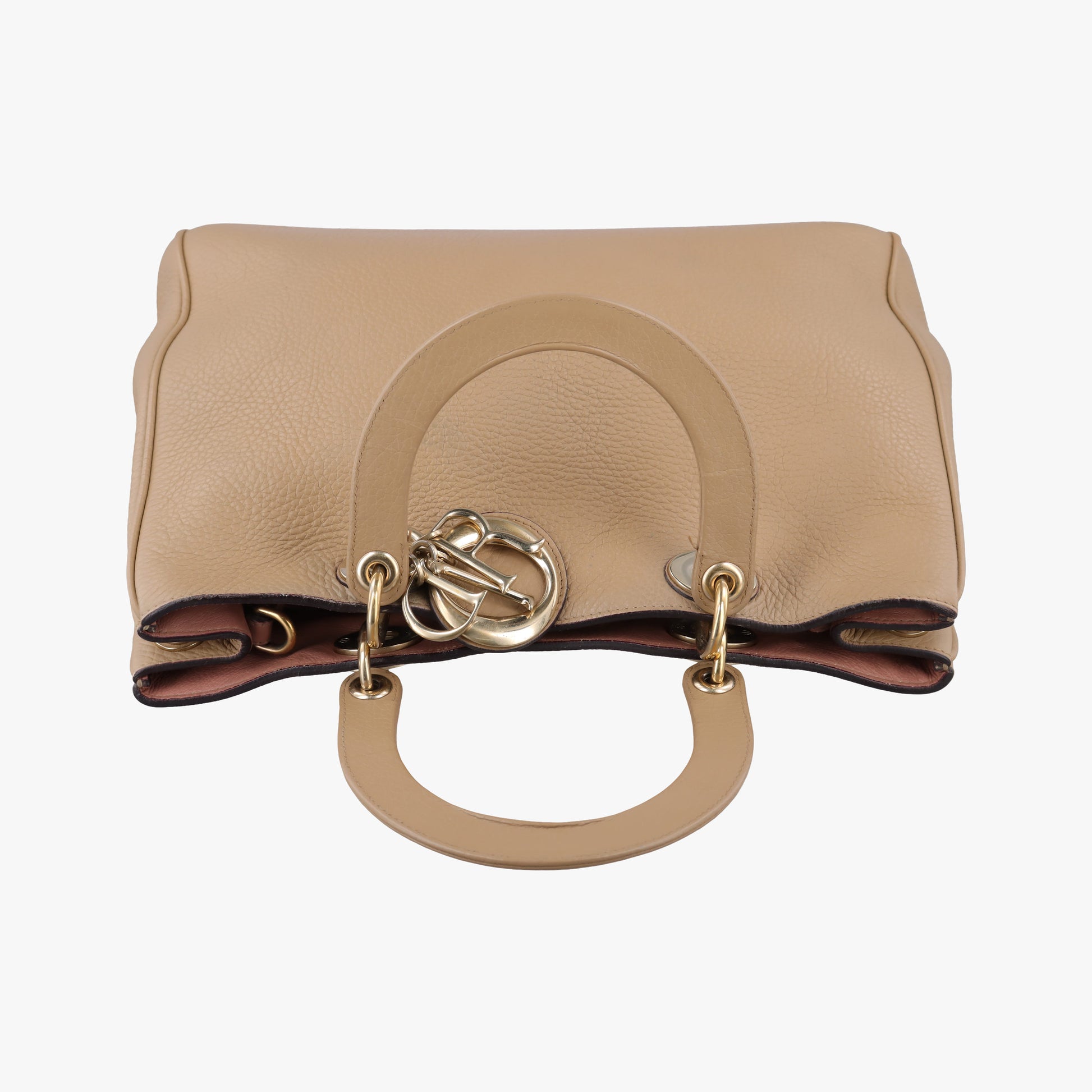Diorissimo Beige Leather 19-MA-0153ディオリッシモ ベージュ レザー 19-MA-0153