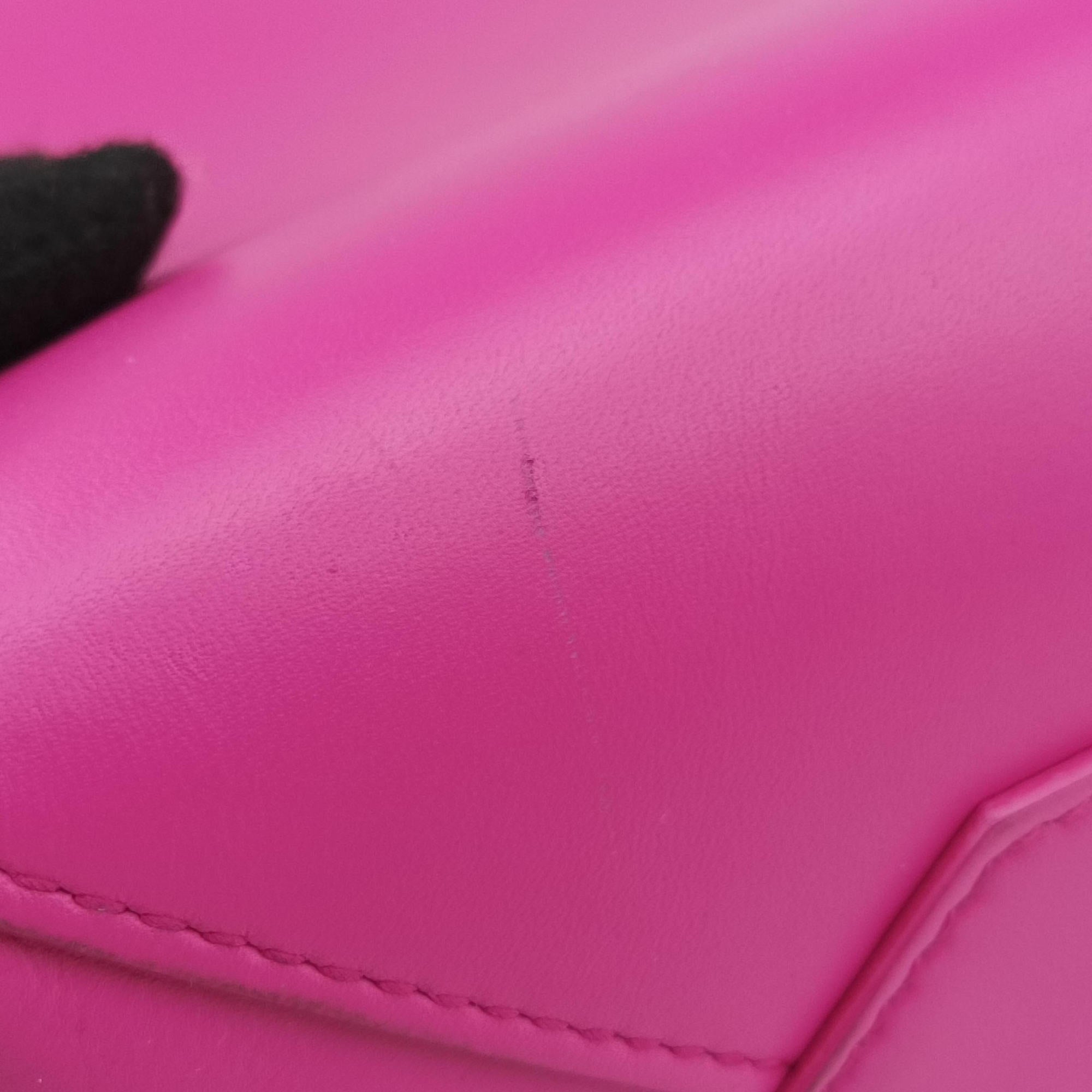 Cable Shopper Rose Leather 371177.5610.F.002123ケーブル ショッパー ローズ レッド レザー 371177.5610.F.002123
