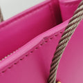 Cable Shopper Rose Leather 371177.5610.F.002123ケーブル ショッパー ローズ レッド レザー 371177.5610.F.002123
