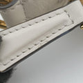 Nano Fendigraphy White Leather 7AS089 7AS089 A5DY 229.0189ナノ フェンディグラフィー ホワイト レザー 7AS089 7AS089 A5DY 229.0189