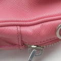 Ribbon Camera Pink Saffiano leather 1N1674 42 Iリボンカメラ ピンク サフィアーノレザー 1N1674 42 I