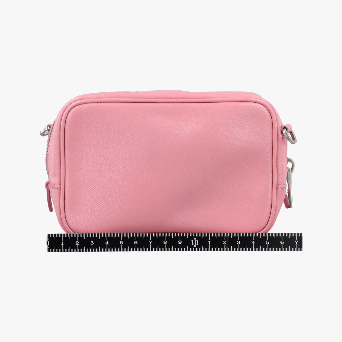 Ribbon Camera Pink Saffiano leather 1N1674 42 Iリボンカメラ ピンク サフィアーノレザー 1N1674 42 I
