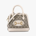 KEN SCOTT Horsebit 1955 beige×white PVC coated canvas×leather 640716 D034030455ホースビット 1955 ベージュ×ホワイト PVCコーティングキャンバス×レザー 640716 D034030455