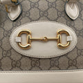 KEN SCOTT Horsebit 1955 beige×white PVC coated canvas×leather 640716 D034030455ホースビット 1955 ベージュ×ホワイト PVCコーティングキャンバス×レザー 640716 D034030455
