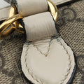 KEN SCOTT Horsebit 1955 beige×white PVC coated canvas×leather 640716 D034030455ホースビット 1955 ベージュ×ホワイト PVCコーティングキャンバス×レザー 640716 D034030455