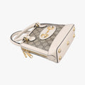 KEN SCOTT Horsebit 1955 beige×white PVC coated canvas×leather 640716 D034030455ホースビット 1955 ベージュ×ホワイト PVCコーティングキャンバス×レザー 640716 D034030455