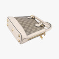 KEN SCOTT Horsebit 1955 beige×white PVC coated canvas×leather 640716 D034030455ホースビット 1955 ベージュ×ホワイト PVCコーティングキャンバス×レザー 640716 D034030455