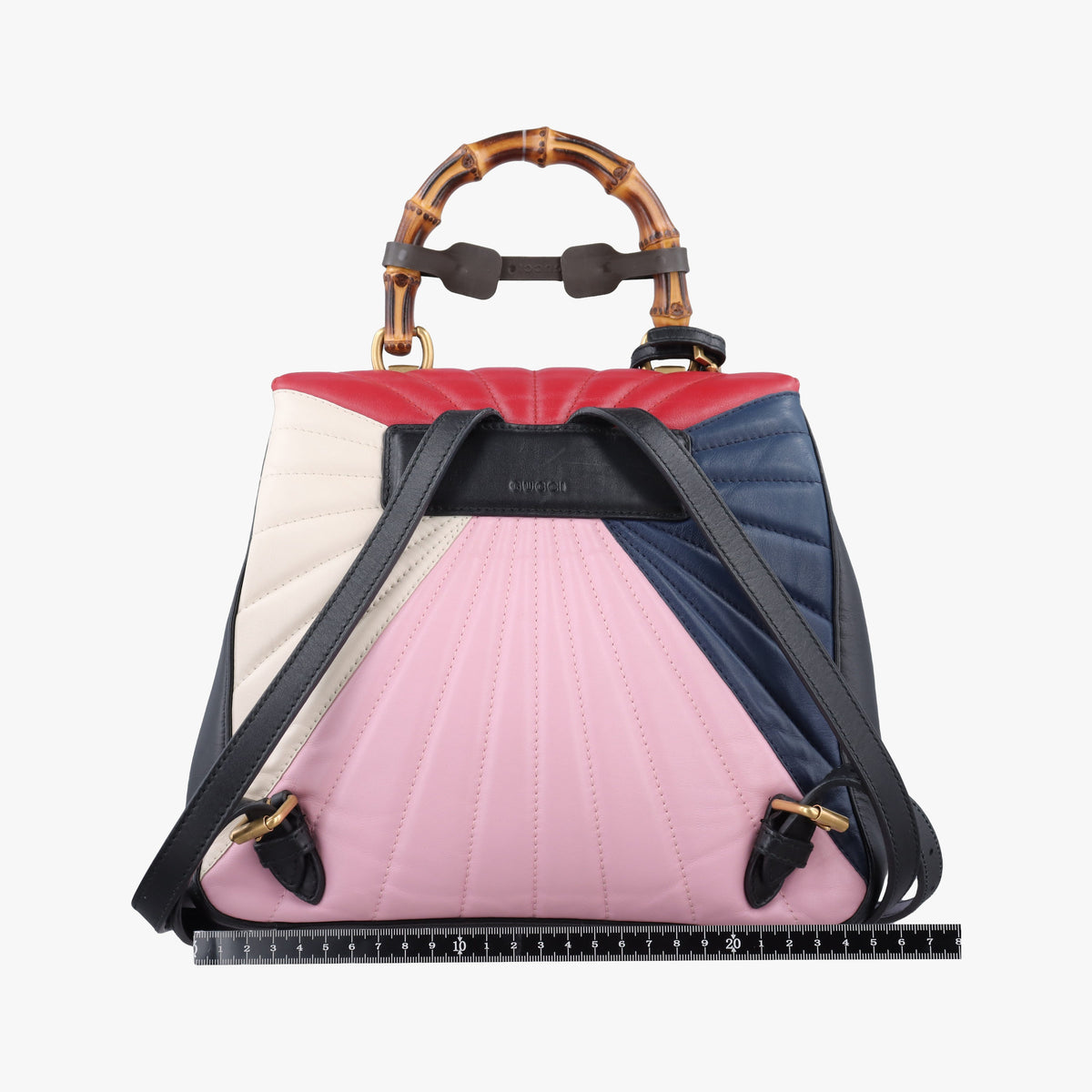 Queen Margaret Bamboo Multicolour Leather 476664 H0222474126クイーンマーガレット バンブー マルチカラー レザー 476664 H0222474126