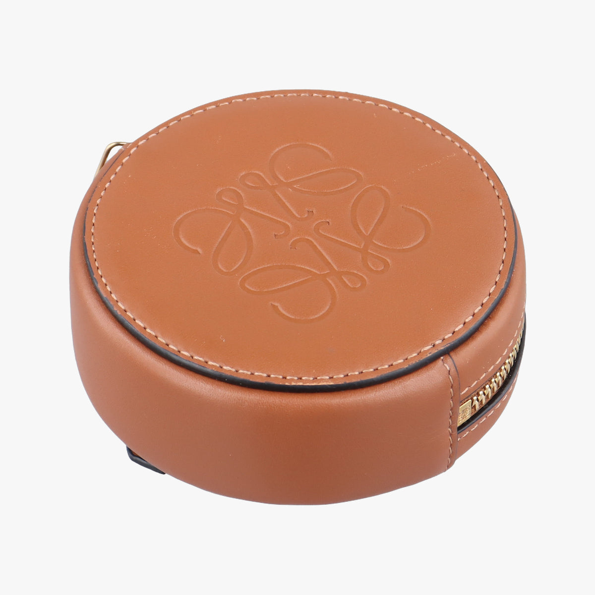 Cookie pouch Brown Leather 10 21 33クッキー ポーチ ブラウン レザー 10 21 33