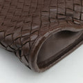 Intrecciato Brown lambskin B01135528Vイントレチャート ブラウン ラムスキン B01135528V