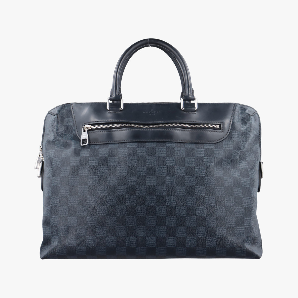 Porte-Documents Jour NM cobalt Damier canvas N41589 CA1127ポルトドキュマンジュール PDJ NM コバルト ダミエキャンバス N41589 CA1127