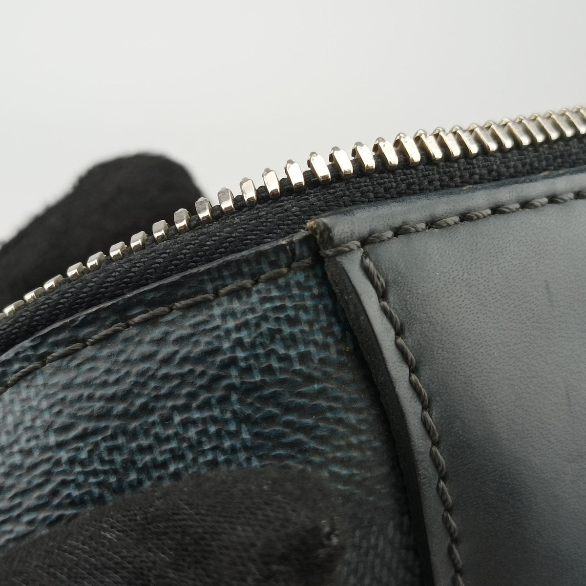 Porte-Documents Jour NM cobalt Damier canvas N41589 CA1127ポルトドキュマンジュール PDJ NM コバルト ダミエキャンバス N41589 CA1127
