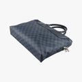 Porte-Documents Jour NM cobalt Damier canvas N41589 CA1127ポルトドキュマンジュール PDJ NM コバルト ダミエキャンバス N41589 CA1127