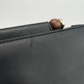 Bamboo Web Nymphaea Black Leather 459076 E021144074ニムフェア バンブー ウェブ ブラック レザー 459076 E021144074