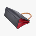 Bamboo Web Nymphaea Black Leather 459076 E021144074ニムフェア バンブー ウェブ ブラック レザー 459076 E021144074