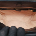 Bamboo Web Nymphaea Black Leather 459076 E021144074ニムフェア バンブー ウェブ ブラック レザー 459076 E021144074