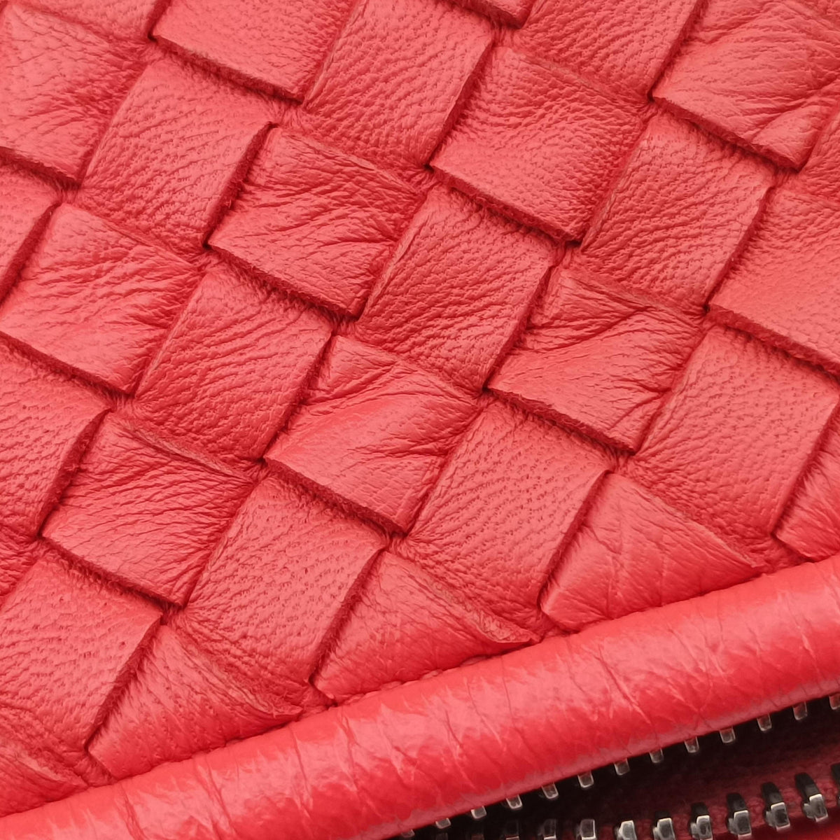 Intrecciato Red lambskin 115654 V0016 6570 EPEV 2010 7872 Aイントレチャート レッド ラムスキン 115654 V0016 6570 EPEV 2010 7872 A