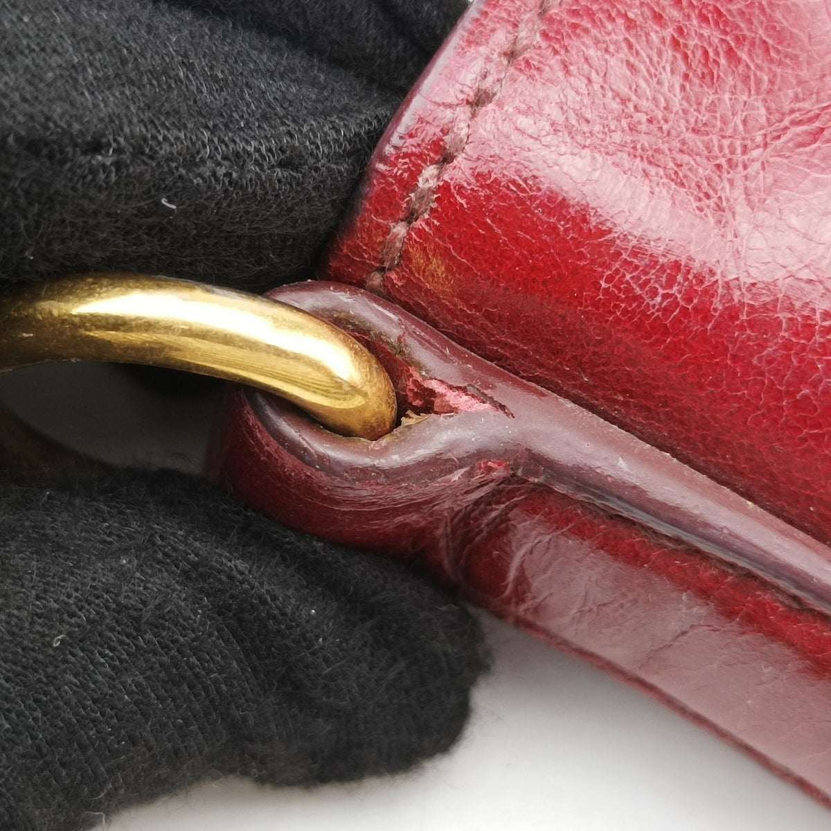 Vitello Shine Shopping Peonia Red Leather BN2324 7/I 227ヴィッテロ シャイン ショッピング ピオニア レッド レザー BN2324 7/I 227