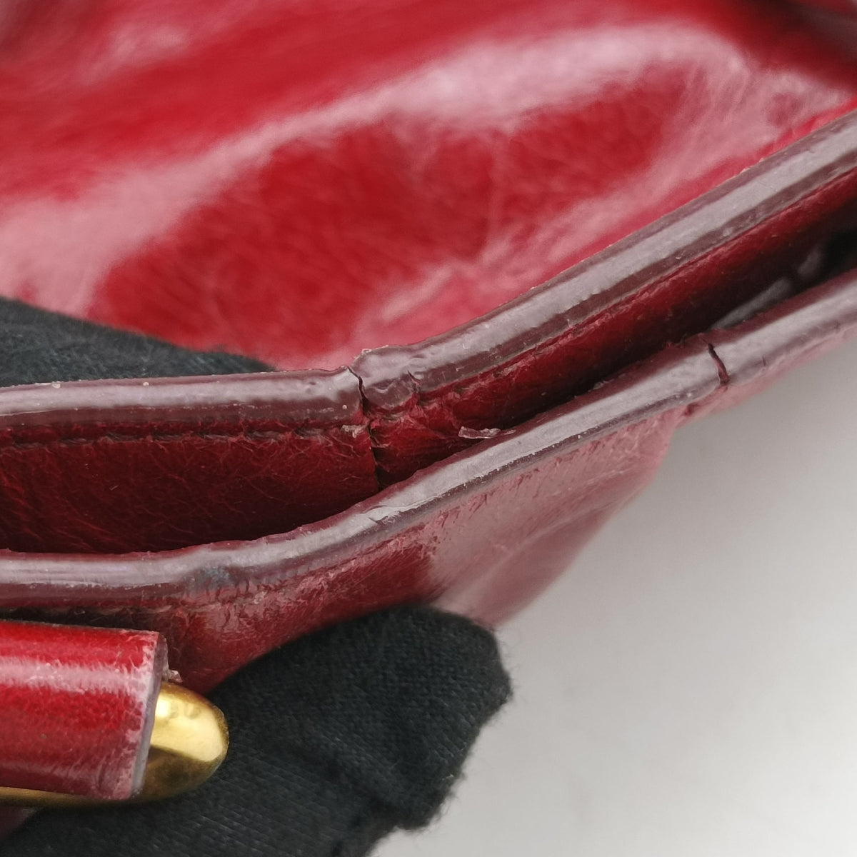 Vitello Shine Shopping Peonia Red Leather BN2324 7/I 227ヴィッテロ シャイン ショッピング ピオニア レッド レザー BN2324 7/I 227