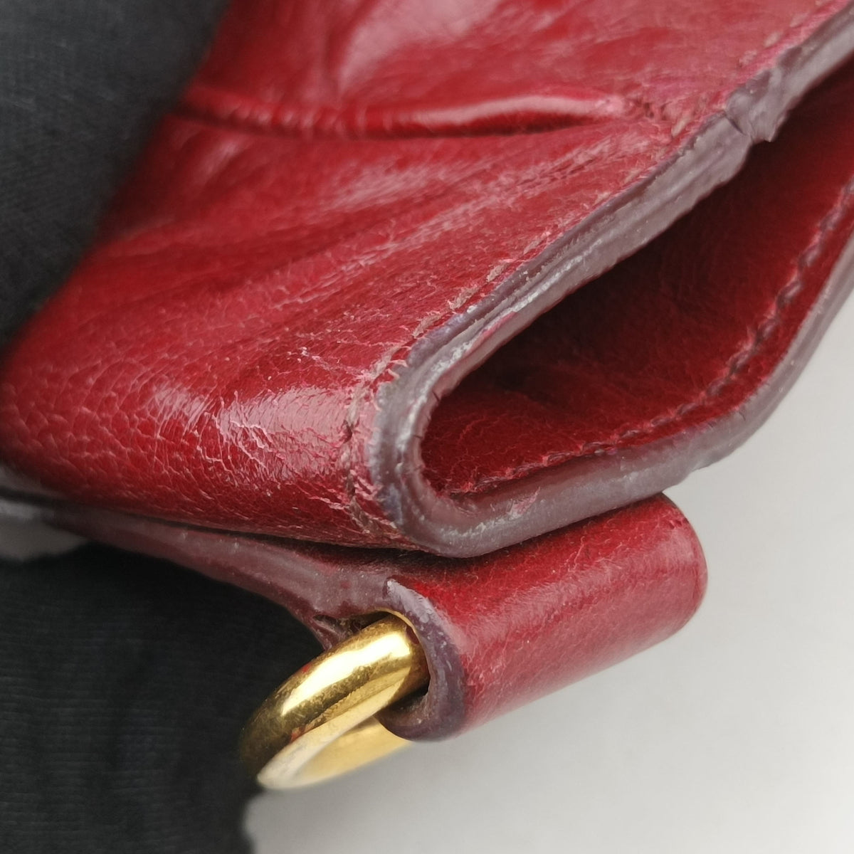 Vitello Shine Shopping Peonia Red Leather BN2324 7/I 227ヴィッテロ シャイン ショッピング ピオニア レッド レザー BN2324 7/I 227