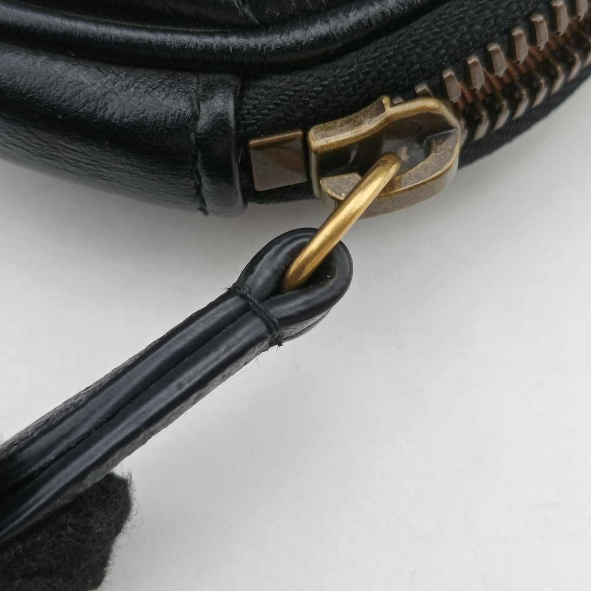 GG Marmont Black Leather 524597 GGマーモント ブラック レザー 524597