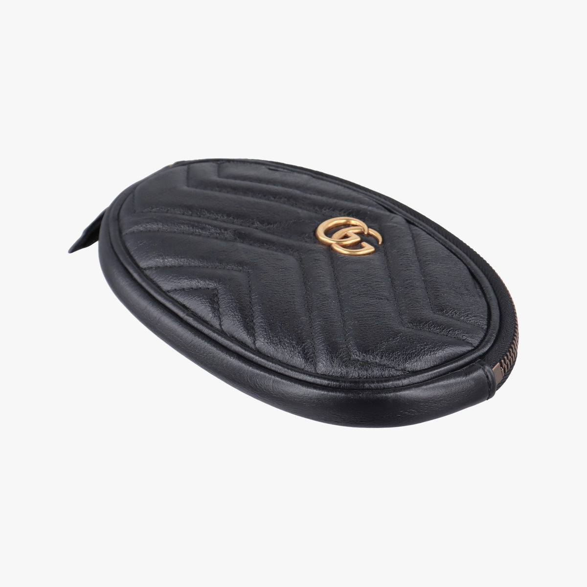 GG Marmont Black Leather 524597 GGマーモント ブラック レザー 524597