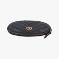 GG Marmont Black Leather 524597 GGマーモント ブラック レザー 524597