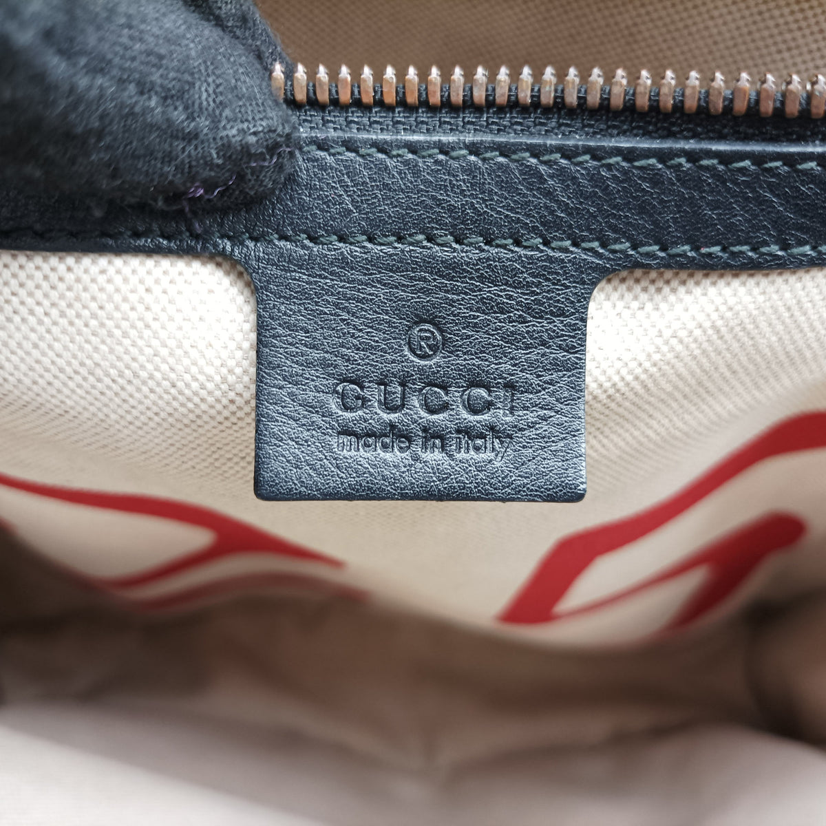 GG Supreme Bee beige×black PVC coated canvas×Leather 450950 G020712977GGスプリーム ビー ベージュ×ブラック PVCコーティングキャンバス×レザー 450950 G020712977