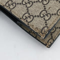GG Supreme Bee beige×black PVC coated canvas×Leather 450950 G020712977GGスプリーム ビー ベージュ×ブラック PVCコーティングキャンバス×レザー 450950 G020712977